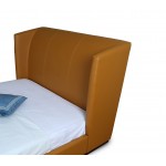 Lenyx Queen-Size Bed in Saddle
