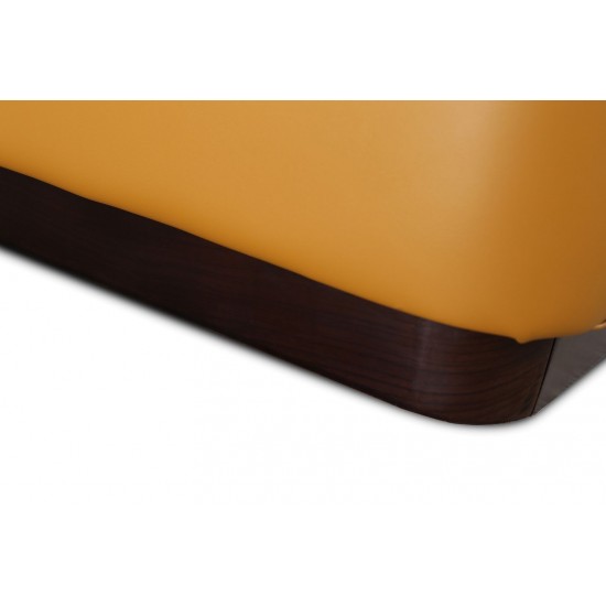 Lenyx Queen-Size Bed in Saddle