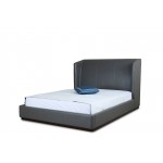 Lenyx Queen-Size Bed in Graphite