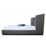 Lenyx Queen-Size Bed in Graphite