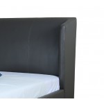 Lenyx Queen-Size Bed in Graphite