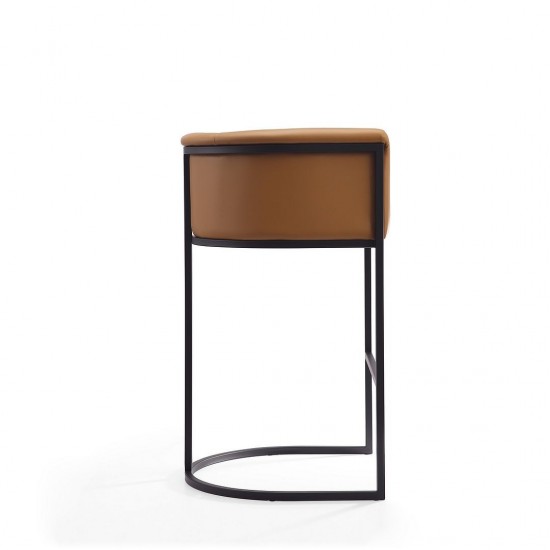 Cosmopolitan Barstool in Camel and Black