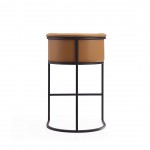 Cosmopolitan Barstool in Camel and Black