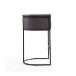 Cosmopolitan Barstool in Pebble and Black