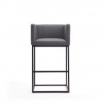 Embassy Barstool in Grey and Black