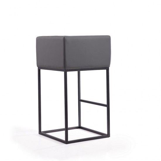 Embassy Barstool in Grey and Black