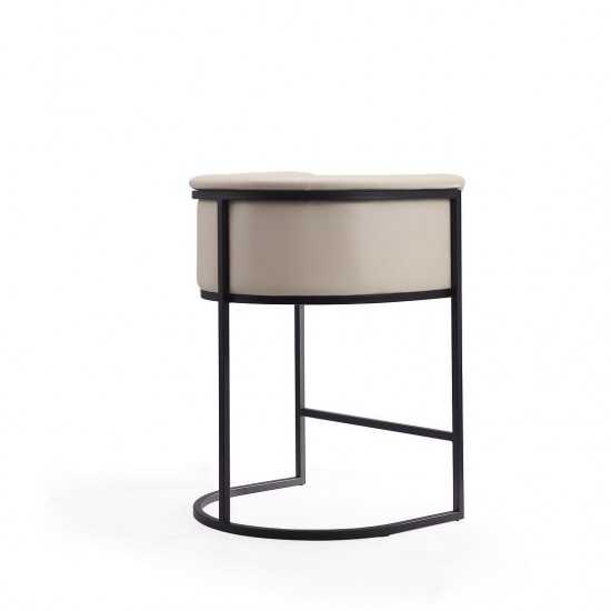 Cosmopolitan Counter Stool in Cream and Black