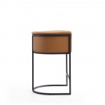 Cosmopolitan Counter Stool in Camel and Black