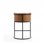 Cosmopolitan Counter Stool in Camel and Black