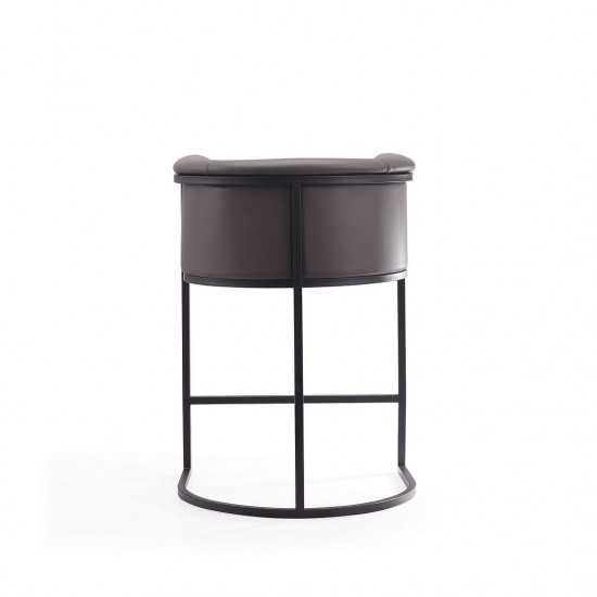 Cosmopolitan Counter Stool in Pebble and Black