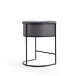 Cosmopolitan Counter Stool in Grey and Black