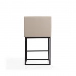 Ambassador Counter Stool in Cream and Black