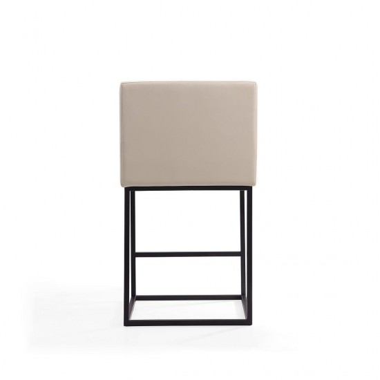 Ambassador Counter Stool in Cream and Black