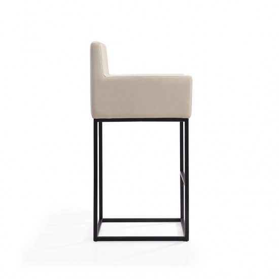 Ambassador Counter Stool in Cream and Black