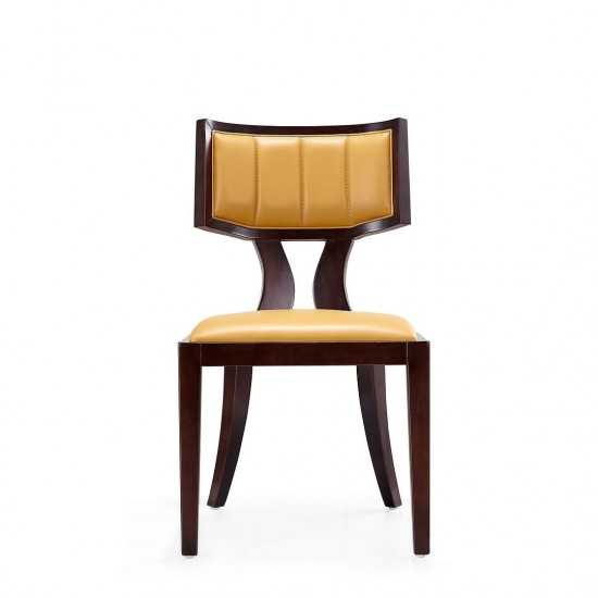 Pulitzer Dining Chair (Set of Two) in Camel and Walnut