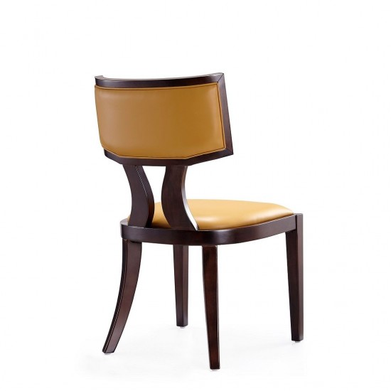 Pulitzer Dining Chair (Set of Two) in Camel and Walnut
