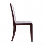 Executor Dining Chairs (Set of Two) in Silver and Walnut