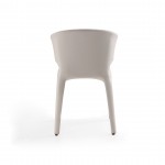 Conrad Leather Dining Chair in Cream (Set of 2)