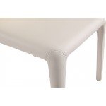 Conrad Leather Dining Chair in Cream (Set of 2)