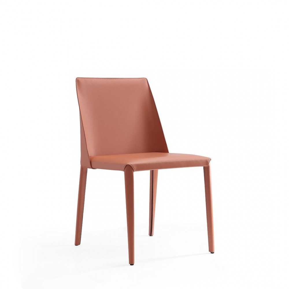 Paris Dining Chair in Clay-Set of 2 Paris Dining Chair in Clay-Set of 2