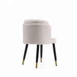 Zephyr Dining Chair in Cream