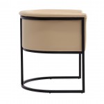 Bali Dining Chair in Tan and Black