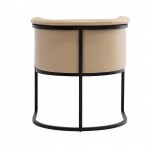 Bali Dining Chair in Tan and Black