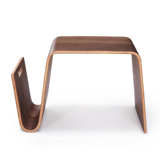 Brookside End Table in Walnut