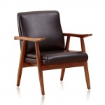 Arch Duke Accent Chair in Black and Amber (Set of 2)