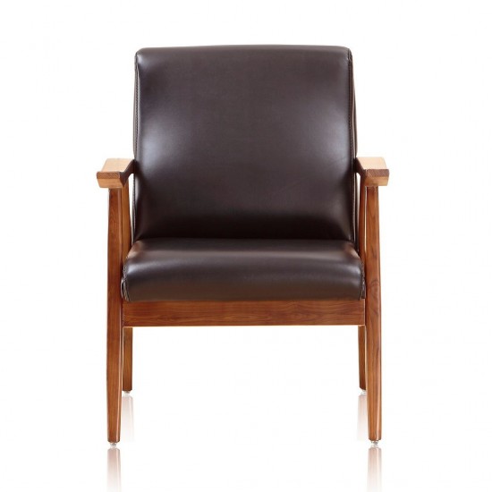 Arch Duke Accent Chair in Black and Amber (Set of 2)