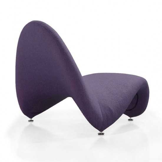 MoMa Accent Chair in Purple (Set of 2)