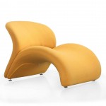Rosebud Accent Chair in Yellow (Set of 2)