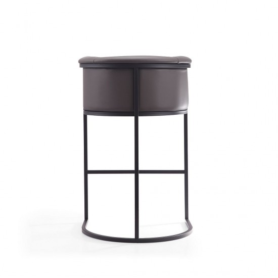 Cosmopolitan Barstool in Pebble and Black (Set of 2)