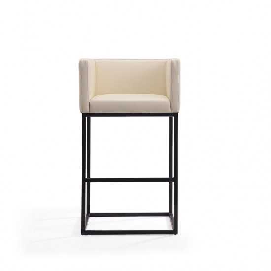 Embassy Barstool in Cream and Black (Set of 2)