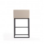 Embassy Barstool in Cream and Black (Set of 2)