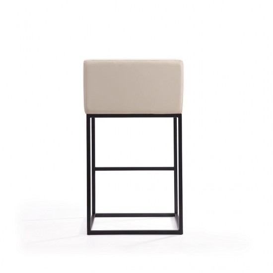 Embassy Barstool in Cream and Black (Set of 2)