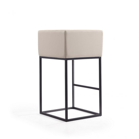 Embassy Barstool in Cream and Black (Set of 2)