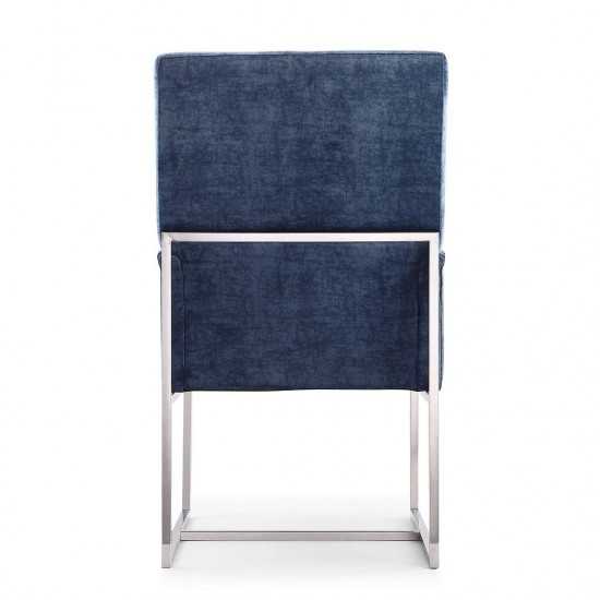 Element Dining Armchair in Blue (Set of 2)