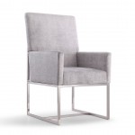 Element Dining Armchair in Grey (Set of 2)
