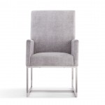 Element Dining Armchair in Grey (Set of 2)