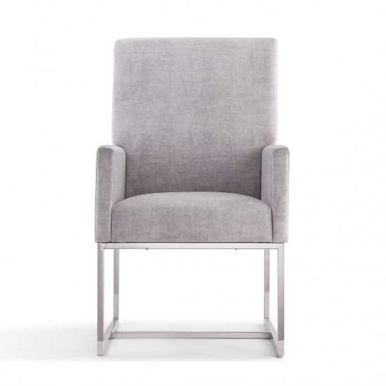 Element Dining Armchair in Grey (Set of 2)