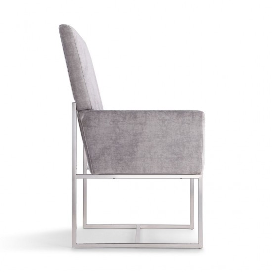 Element Dining Armchair in Grey (Set of 2)