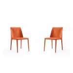 Paris Dining Chair in Coral (Set of 4)