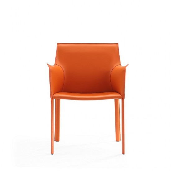 Paris Armchair in Coral (Set of 2)