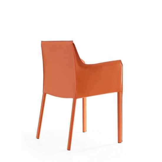 Paris Armchair in Coral (Set of 2)