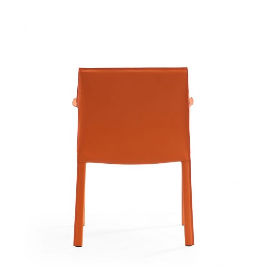 Paris Armchair in Coral (Set of 2)