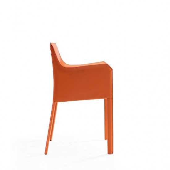 Paris Armchair in Coral (Set of 2)