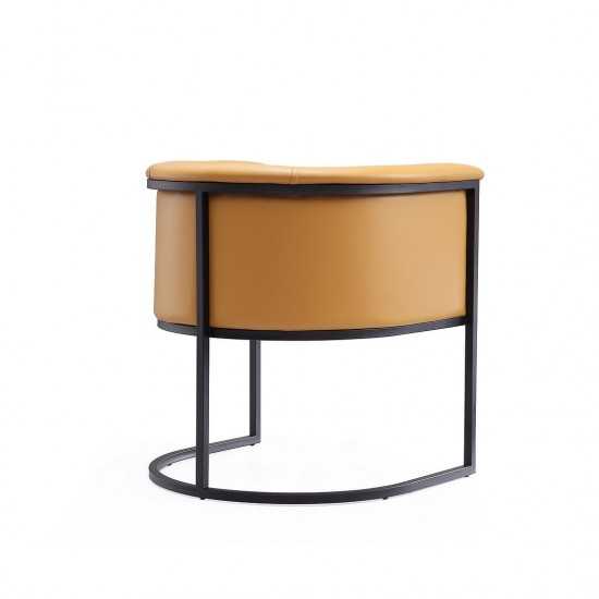 Bali Dining Chair in Saddle and Black (Set of 2)