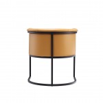 Bali Dining Chair in Saddle and Black (Set of 2)