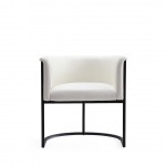 Bali Dining Chair in White and Black (Set of 2)